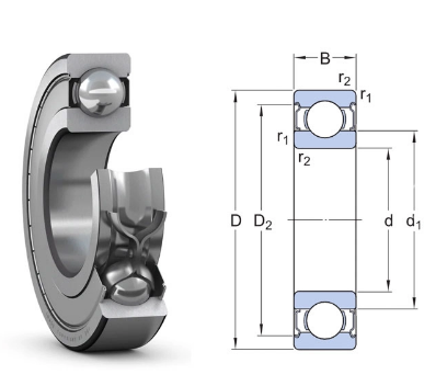 6003-2Z SKF